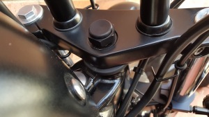 Thunderbird Storm Stem Nut from Triumph Custom Parts